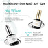 modelones Nail Dehydrator and Primer Set with Gel Base & Top Coat, Acid Free Acrylic Nail Supplies Starter Kit