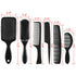 SIQUK 6 Pieces Hair Brush Comb Set, Paddle Brush and Black Combs for Men and Women, Wet, Dry, Curly Hair