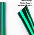 NESCCI Dark Green Metallic Wrapping Paper, Solid Color Gift Wrapping Paper for Wedding, Valentine's Day, Christmas