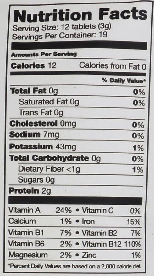 Sunfood Raw Spirulina Chlorella Tablets | 50/50 Blend | Organic & Non-GMO | Natural Vegan Protein | 2 oz Bag | 228