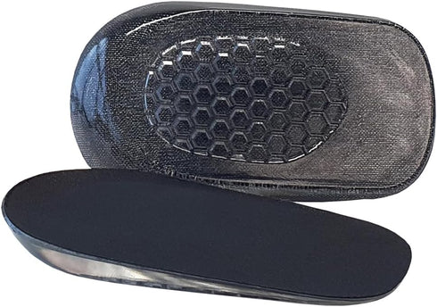 Premium Gel Heel Cushions for Pain Relief & Comfort - Inserts for Women and Men, High Heel Pad & Grips, Large (0.6"