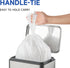 Pets,2 200 Count Small Trash Bags with Handles - Ocean Plastic Upcycling - Plastic Garbage Bags, Can Bin & Waste Basket