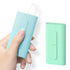 Portable Dental Floss Picks Case, 20 Count Pocket-Sized Professional Flosser Dispenser for Oral Care (Blue Green)