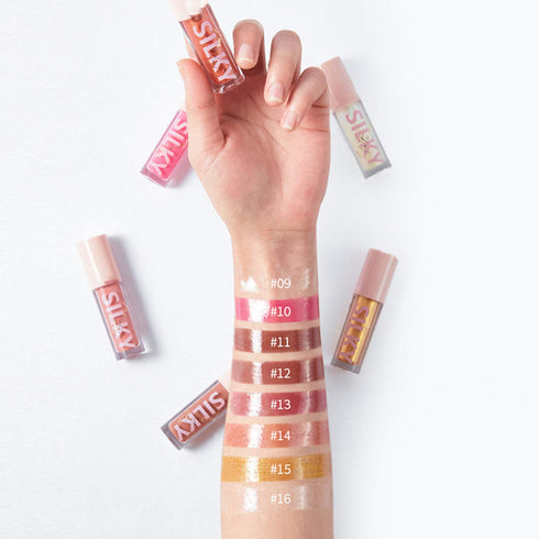 MAEPEOR Shimmer Glossy Lipgloss Set, 8PCS Non-Sticky Moisturizing Lip Gloss, Long-lasting High Shine & Shimmer Liquid