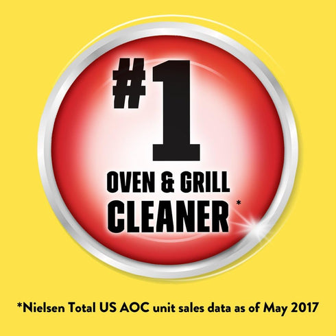 Easy Off Heavy Duty Oven Cleaner, Destroys Tough Burnt on Food and Grease, Fresh Scent, 14.5 oz Can