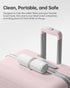 Laifen Wave Electric Toothbrush Travel Case (White), Lightweight, Hygienic, Easy-to-Clean, Compatible Only Wave Pro