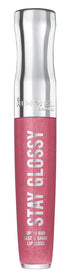 Rimmel Stay Glossy Lip Gloss, 160 Stay My Rose, .18oz, Non-Sticky Formula