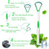 Tongue Scraper Cleaner, 100% BPA Free with Travel Handy Case for Adults and Kids, 4 Pack for Healthy Oral Care