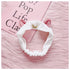 Ziper Usagi Moon Cute Cat Hairband Cosmetic Shower Headband (White)
