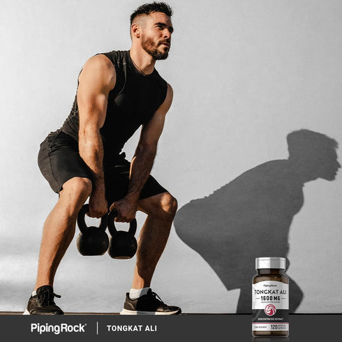 Piping Rock Tongkat Ali 1600mg | 120 Capsules, Longjack Extract for Men, Non-GMO, Gluten Free