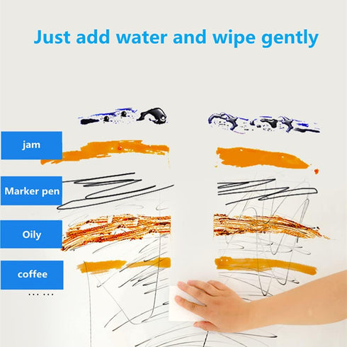 Magic Sponges Eraser, 50PCS 2X Density Melamine Sponge Foam Cleaner for Bathtub, Floor, Kitchen, Bathroom, Furniture