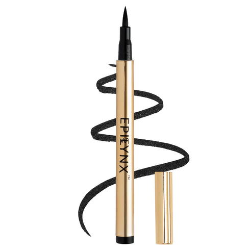 Waterproof Liquid Eyeliner - Smudge-Proof, Long-Lasting Vegan Eye Liner Pen, 2mL Black
