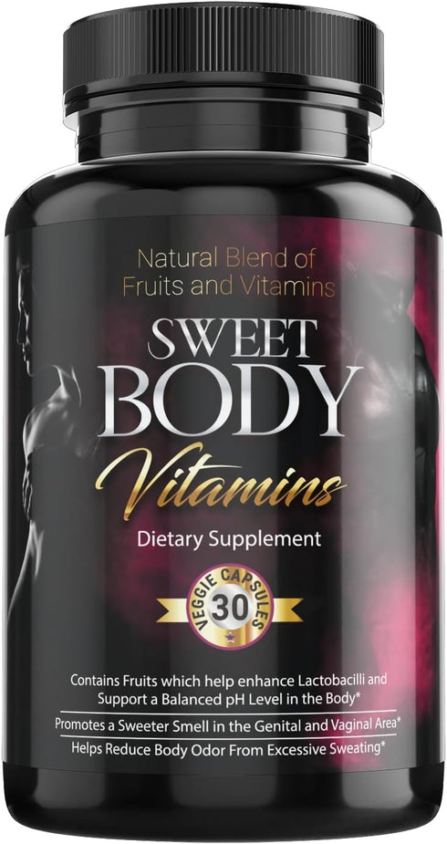 Xtra Body (1 30 SweetBody Vitamins - Eliminates Body Odor and Reduces Sweating by Promoting a Balanced pH Level in The