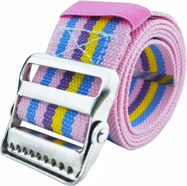 LAMBOX Gait Belt-Walking Transfer Belt with Belt Loop Holder for Seniors, Caregiver, Nurse, Therapist