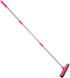 Carpet Hair Removal Broom with 48'' Telescoping Handle, Rubber Broom Carpet Rake for Pet Hair Dust Removal, Daily