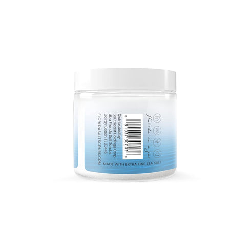 Sea Salt Body Scrub by Florida Suncare - Ocean Salt Polish with Marine Algae, 12.1 oz