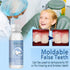 Tooth Repair Kit, Teeth Replacement Kit for Temporary Restoration of Missing & Broken Teeth Replacement Dentures