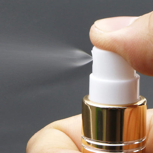 14Pcs 10ml Rose Blue Gradient Color Spray Bottles, Glass Vials for Perfume, Refillable Makeup Travel Fine Mist Sprayer