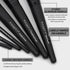 MAGEFY Makeup Brush Set, 22 Pcs Premium Synthetic Brushes with Case, Travel Makeup Brushes (Black)
