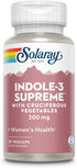 SOLARAY Indole-3 Supreme with Cruciferous Vegetables - Women's Health Support - DIM