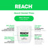 REACH Waxed Dental Floss 3 Pack Bundle, 115yd, Mint, Plaque Remover, Shred Resistant, Gentle on Gums & Teeth