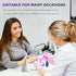 LED UV Nail Lamp, Mini U V Light for Gel Nails, 18W Rechargeable Nail Light Dryer with 60s Timers