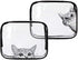 Toiletry Bags Makeup Bags & Cases, Waterproof Plastic Bag Clear PVC Travel Bag, Brushes Organizer for Men and Women,