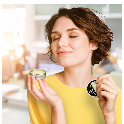 Flowerland Solid Perfume - Portable Pocket Balm for Men and Women, Natural Fragrance - Jasmine (30ml)