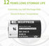 EEMB ER34615 D Cell Batteries 3.6V Lithium Battery 19Ah, Non-Rechargeable for CNC Machine Tool, Meter, Clock