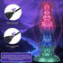 Kaziyi Inflatable Silicone Butt Plug with Suction Base, Expandable Anal Dildo Anal Plug Sex Toy, Adjustable Air Pump