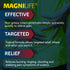 MagniLife Leg & Back Pain Relief Cream, 4oz - Fast-Acting Relief for Burning, Tingling, Stabbing Pains