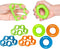 Hand Grip Strengthener, Finger Exerciser, Grip Strength Trainer (6 PCS), Relieve Wrist Pain, Carpal Tunnel