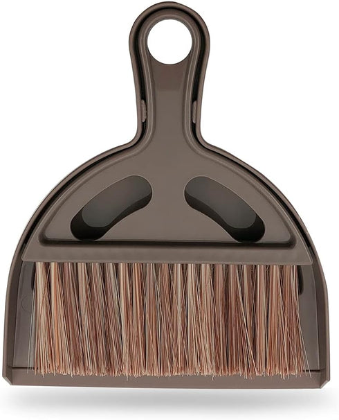 Mini Broom and Small Dustpan Brush Set, Hand Broom and Dustpan for Home and Pets