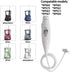 Replacement Parts for Waterflosser Wand Handle Head, Aquarius WP-660 WP-662 WP-670 WP-672, Oral Irrigator (WP660 White)