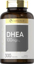 Carlyle DHEA 100mg Supplement, 300 Capsules, Non-GMO & Gluten Free