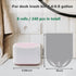 0.5 Gal Trash Bags, 240 pcs Clear Strong Tiny Garbage Bags for Mini Desk Trash Can, Fit 0.4-0.8 Gal