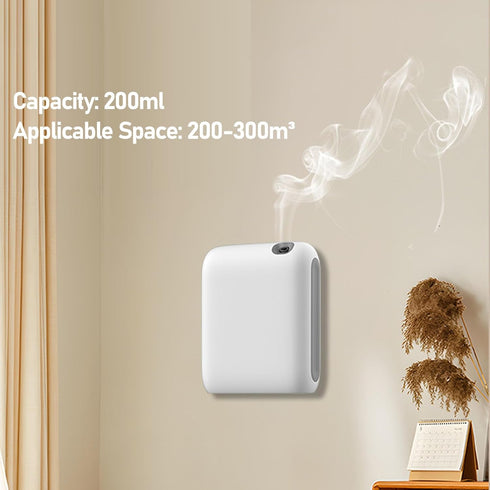 Pissente 200ml 7 Smart Aromatherapy Diffuser with Mobile APP Control Essential Oil Diffuser for Home Office Hotel
