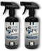 Smokers Odor Eliminating Spray, Long-Lasting Smoke Odor Removal Formula, New Sky Blue Scent, 16 Fl Oz (Pack of 2)