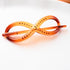Small Size 4.7" No Slip Effortless Twist Hair Clips for Women, Pack of 6
