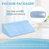 Wedge Pillow for Side Sleeping Positioning Wedges for Bed Sores Turning Medical Rolling Pillow for Elderly Waterproof