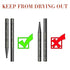Eyebrow Pencil Dark Brown, Waterproof Microblade Pen, Smudge Proof Long Lasting Brow Marker