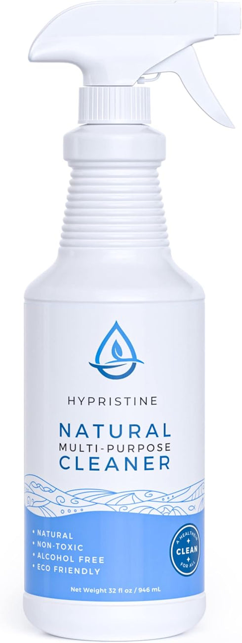 PURE Multi-Purpose Cleaner Hypochlorous Acid Spray, 0% Bleach, 0% Alcohol, Food Safe, Eliminate Allergens
