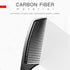 Large Detangling Comb - Professional Handle, Carbon Fiber, Cutting, Hairdressing, Styling, Round Tooth, Travel Hair