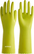 LANON Skin-Friendly Cleaning Gloves, Dishwashing Kitchen Gloves with Cotton Liner, Reusable, Non-Slip, Small