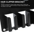 POPETPOP Barber Hair Holder, Wall-mounted Hair Clipper Storage Rack, Organizer Hanger for Barbers Salon Accessories