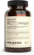 Organic Burdock Root Capsules 1000 mg, 60 Servings for Circulation, Blood, Immune, Thyroid, Skin, Joint Support