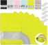 200 PCS Stand Up Mylar Bags Green for Food Storage, 5.5x7.9+1.2 inch Resealable Ziplock Bags for Small Craft