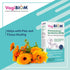Menstrual Relief Suppositories (5 Suppositories) with Calendula Oil, Cocoa Butter, Turmeric and Vit E That helps with Period Cramp, Mood Swings. Tissue Healing. USA Made, Vegan, Hormone-Free
