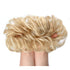 MORICA 2PCS Messy Bun HairPiece Scrunchies, Synthetic Curly Wavy Ponytail Extensions for Thin Hair Women