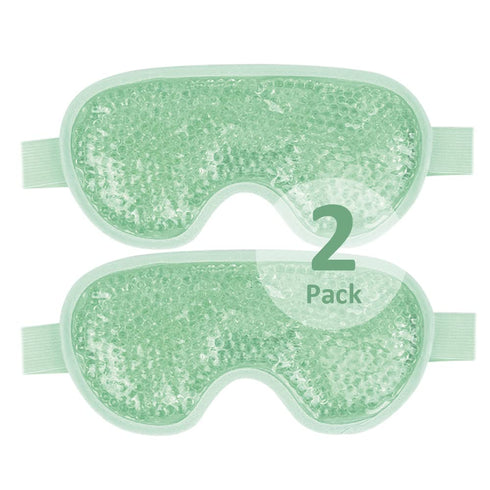 NEWGO 2 Pack Cooling Eye Mask – Reusable Gel Eye Pack for Puffy Eyes, Post Surgery, Dark Circles, Stress Relief